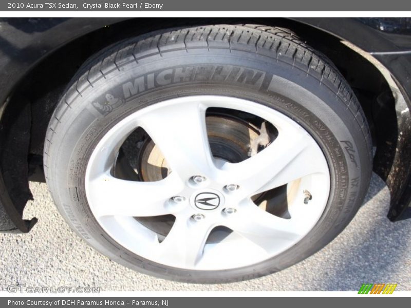 Crystal Black Pearl / Ebony 2010 Acura TSX Sedan