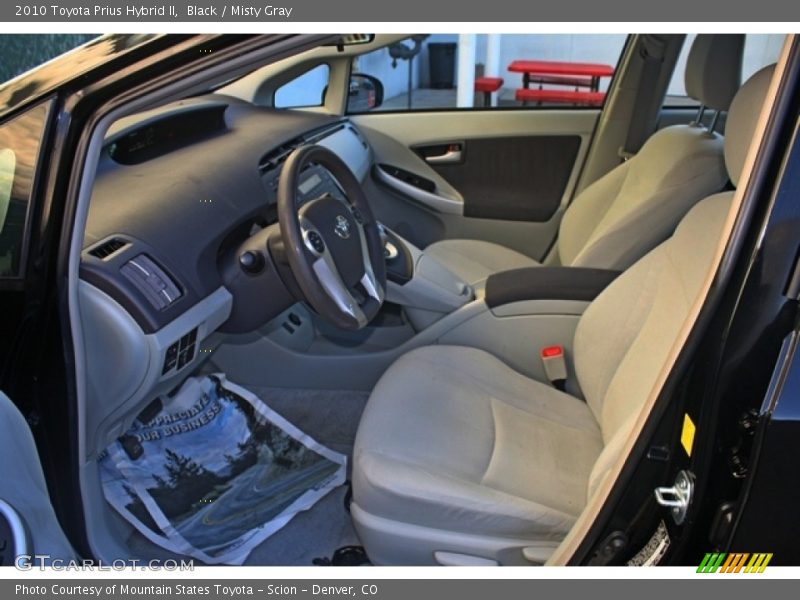 Black / Misty Gray 2010 Toyota Prius Hybrid II