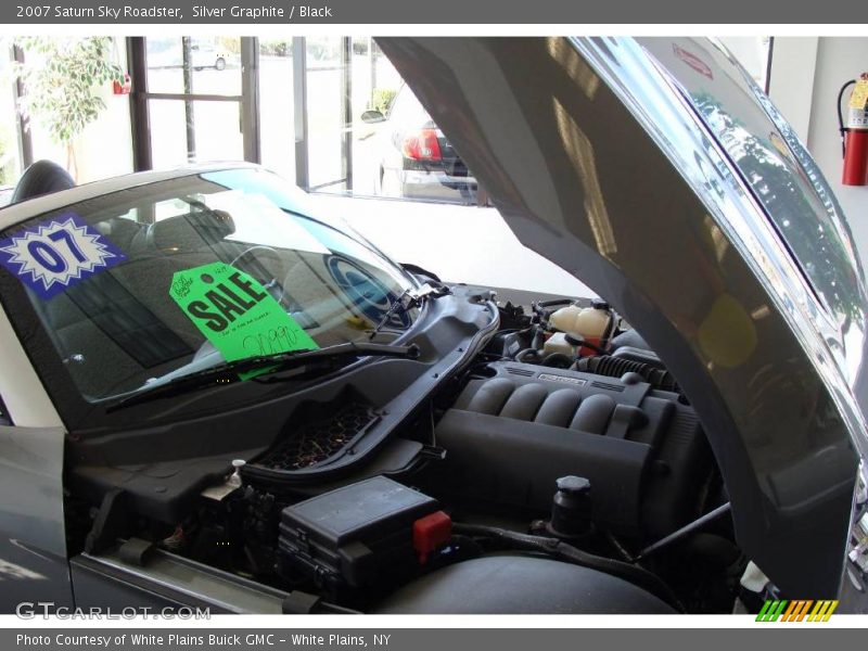 Silver Graphite / Black 2007 Saturn Sky Roadster