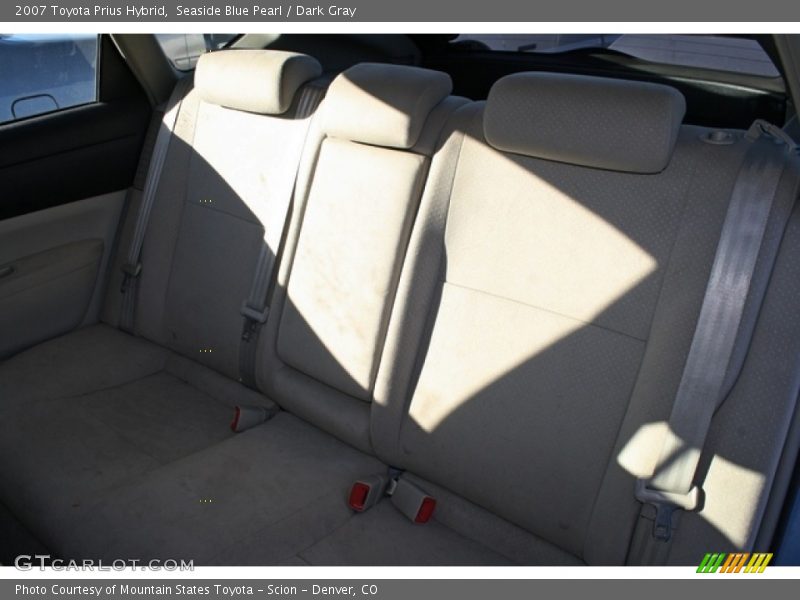 Seaside Blue Pearl / Dark Gray 2007 Toyota Prius Hybrid