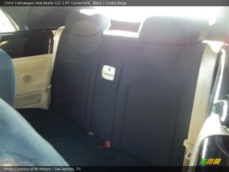 Black / Cream Beige 2004 Volkswagen New Beetle GLS 1.8T Convertible