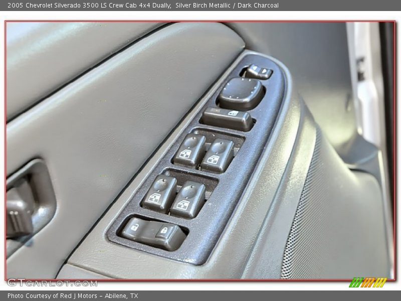 Silver Birch Metallic / Dark Charcoal 2005 Chevrolet Silverado 3500 LS Crew Cab 4x4 Dually