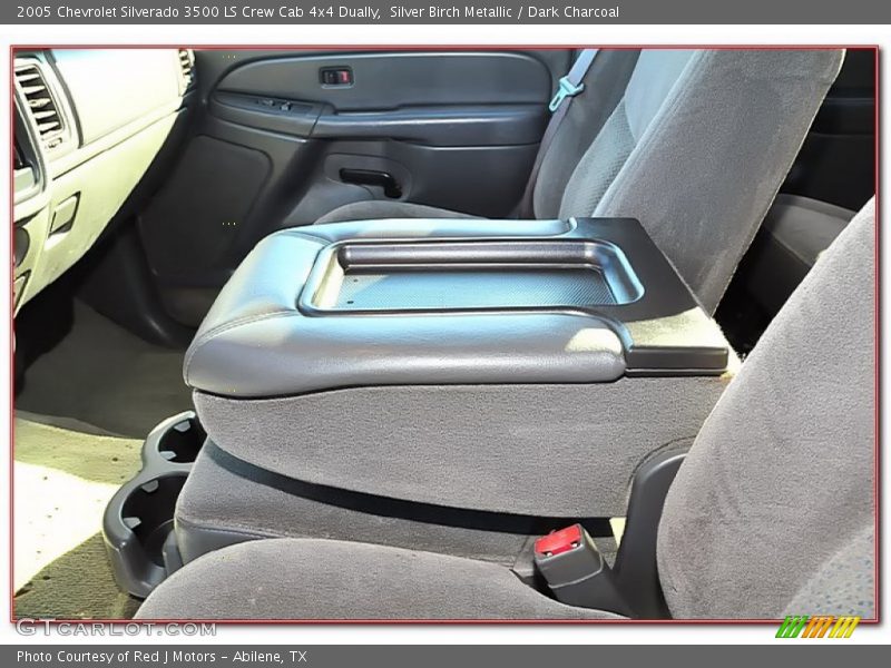 Silver Birch Metallic / Dark Charcoal 2005 Chevrolet Silverado 3500 LS Crew Cab 4x4 Dually