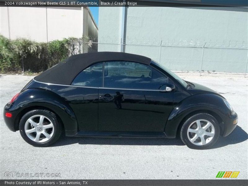 Black / Cream Beige 2004 Volkswagen New Beetle GLS 1.8T Convertible