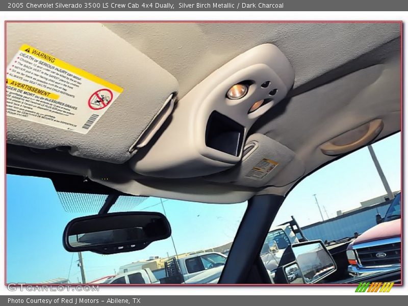 Silver Birch Metallic / Dark Charcoal 2005 Chevrolet Silverado 3500 LS Crew Cab 4x4 Dually