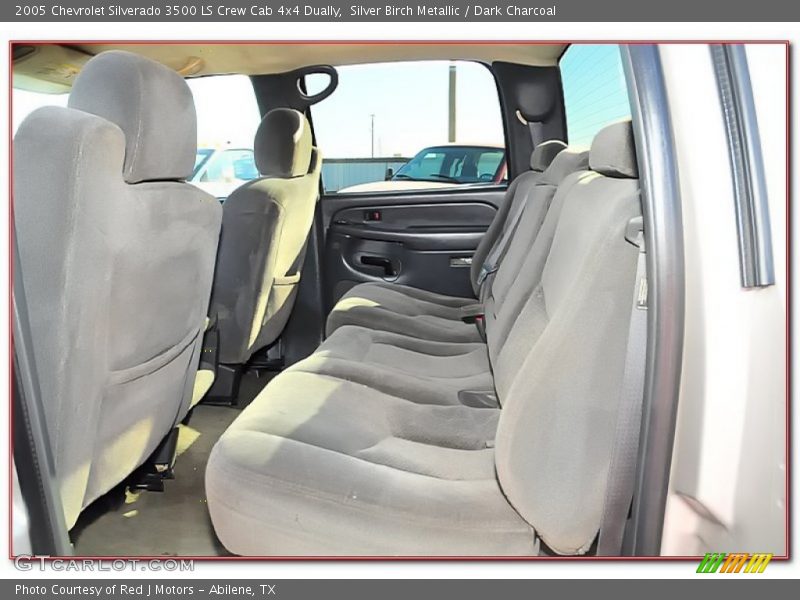 Silver Birch Metallic / Dark Charcoal 2005 Chevrolet Silverado 3500 LS Crew Cab 4x4 Dually