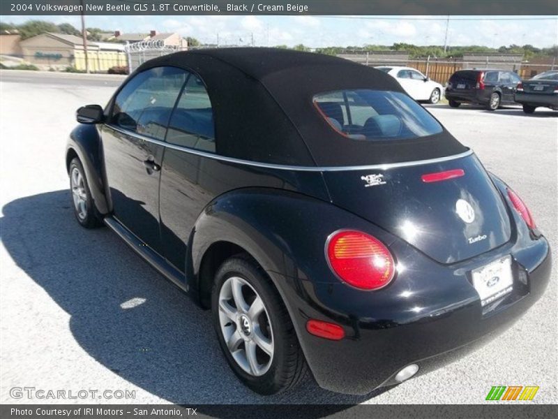 Black / Cream Beige 2004 Volkswagen New Beetle GLS 1.8T Convertible