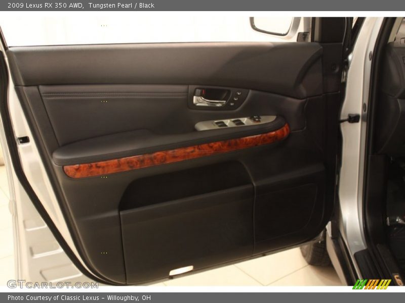 Tungsten Pearl / Black 2009 Lexus RX 350 AWD