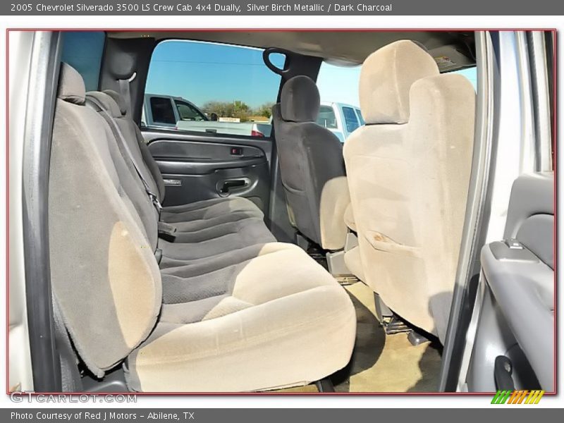Silver Birch Metallic / Dark Charcoal 2005 Chevrolet Silverado 3500 LS Crew Cab 4x4 Dually