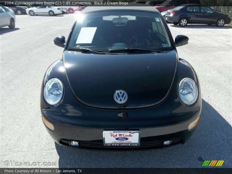 Black / Cream Beige 2004 Volkswagen New Beetle GLS 1.8T Convertible