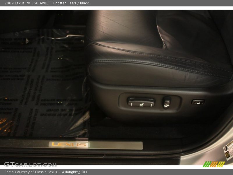 Tungsten Pearl / Black 2009 Lexus RX 350 AWD