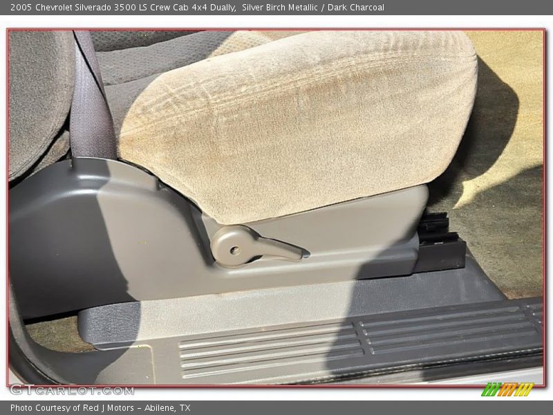 Silver Birch Metallic / Dark Charcoal 2005 Chevrolet Silverado 3500 LS Crew Cab 4x4 Dually