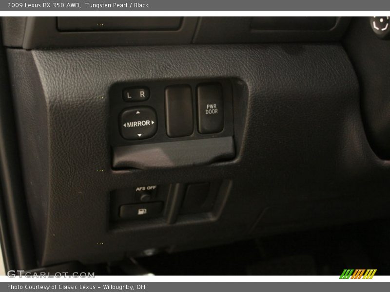Tungsten Pearl / Black 2009 Lexus RX 350 AWD