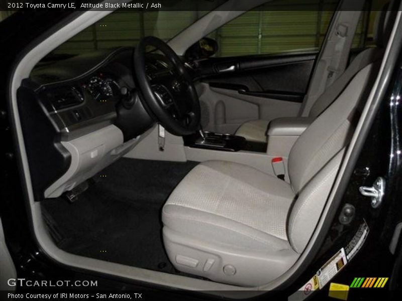 Attitude Black Metallic / Ash 2012 Toyota Camry LE