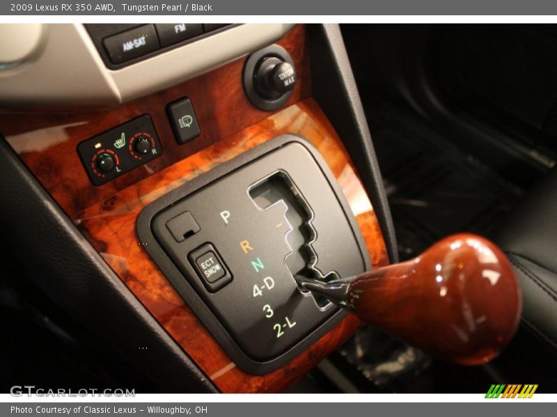 Tungsten Pearl / Black 2009 Lexus RX 350 AWD