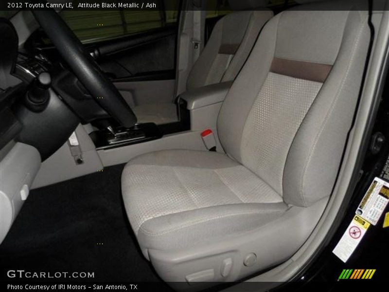 Attitude Black Metallic / Ash 2012 Toyota Camry LE