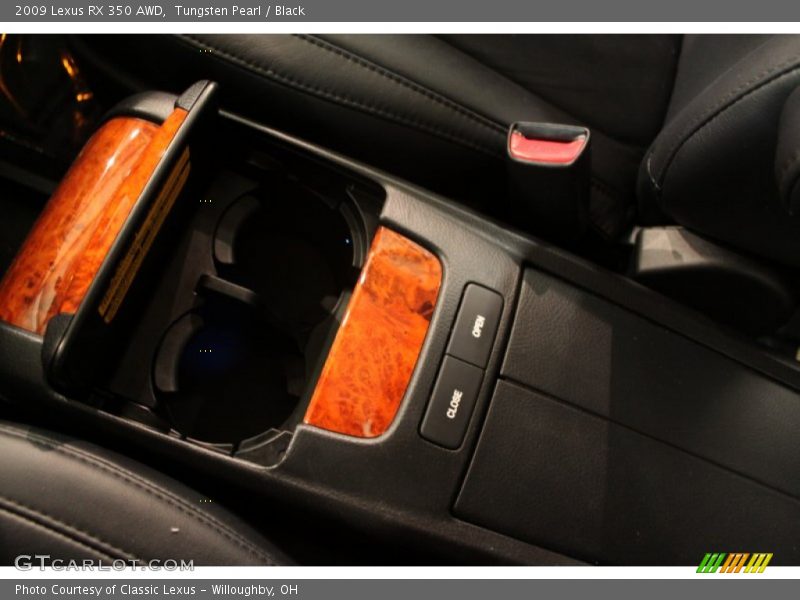 Tungsten Pearl / Black 2009 Lexus RX 350 AWD