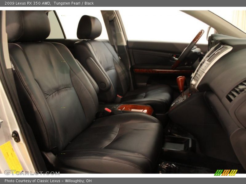 Tungsten Pearl / Black 2009 Lexus RX 350 AWD