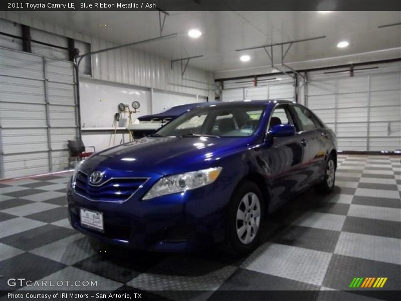 Blue Ribbon Metallic / Ash 2011 Toyota Camry LE