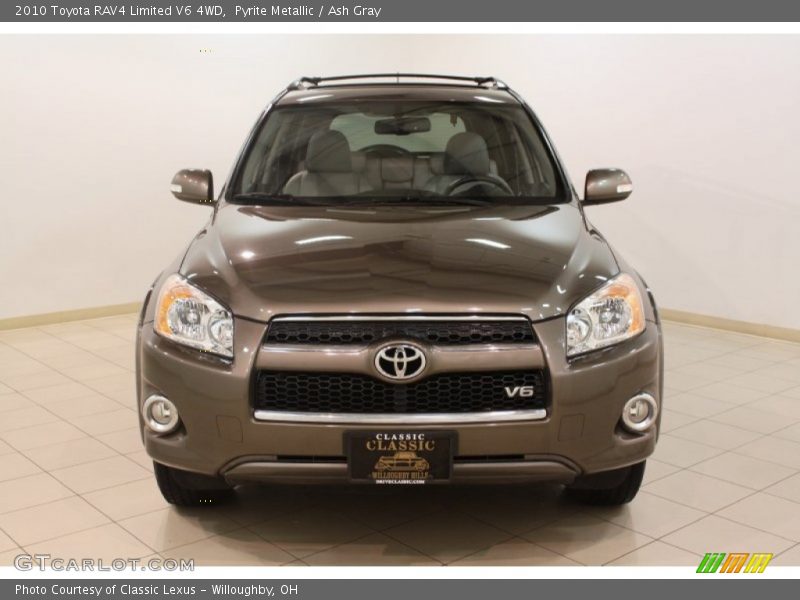 Pyrite Metallic / Ash Gray 2010 Toyota RAV4 Limited V6 4WD