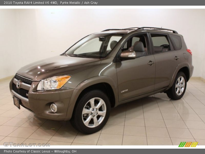 Pyrite Metallic / Ash Gray 2010 Toyota RAV4 Limited V6 4WD