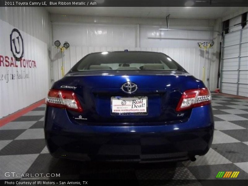 Blue Ribbon Metallic / Ash 2011 Toyota Camry LE