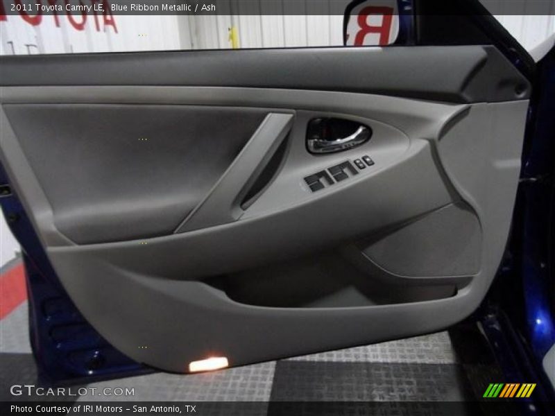 Blue Ribbon Metallic / Ash 2011 Toyota Camry LE