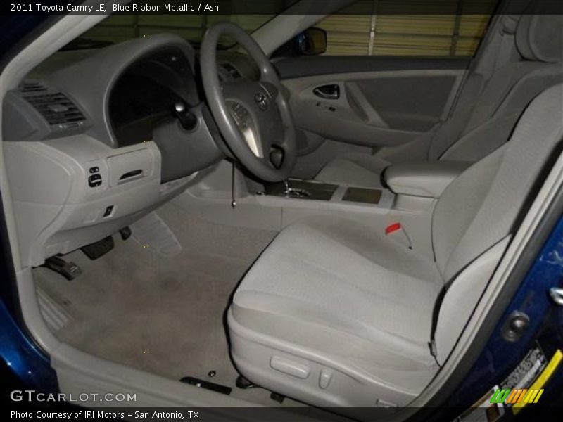 Blue Ribbon Metallic / Ash 2011 Toyota Camry LE