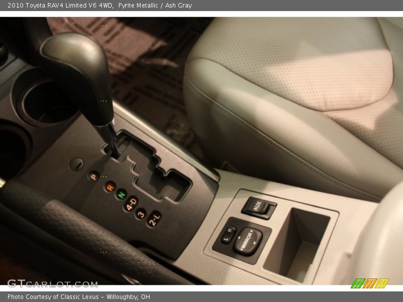 Pyrite Metallic / Ash Gray 2010 Toyota RAV4 Limited V6 4WD