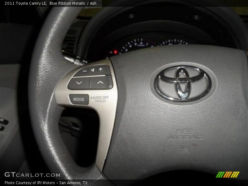 Blue Ribbon Metallic / Ash 2011 Toyota Camry LE