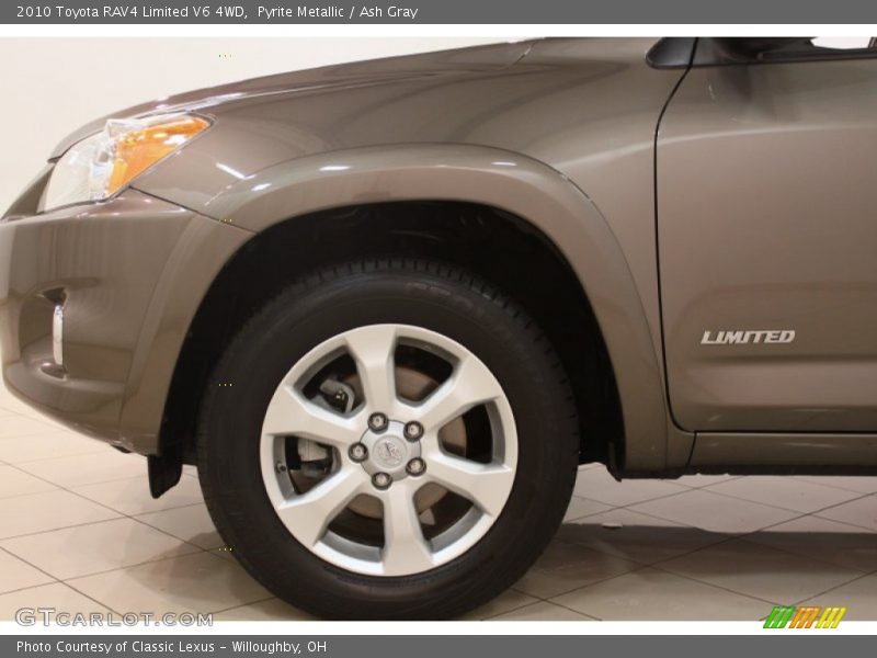 Pyrite Metallic / Ash Gray 2010 Toyota RAV4 Limited V6 4WD