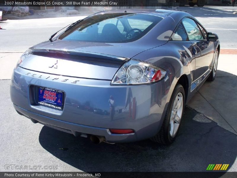 Still Blue Pearl / Medium Gray 2007 Mitsubishi Eclipse GS Coupe