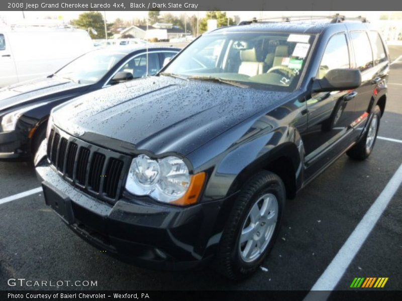Black / Dark Slate Gray 2008 Jeep Grand Cherokee Laredo 4x4