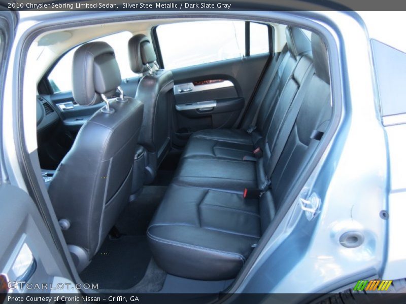 Silver Steel Metallic / Dark Slate Gray 2010 Chrysler Sebring Limited Sedan