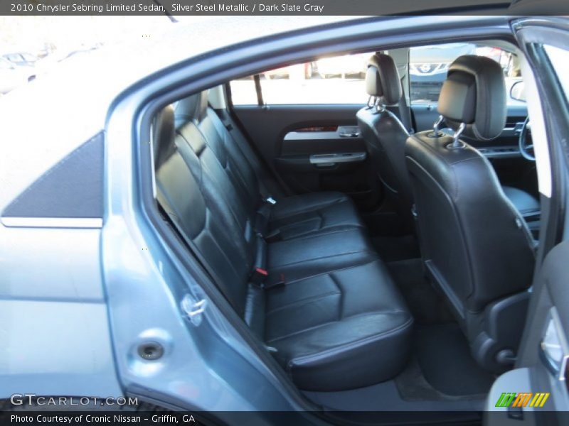 Silver Steel Metallic / Dark Slate Gray 2010 Chrysler Sebring Limited Sedan