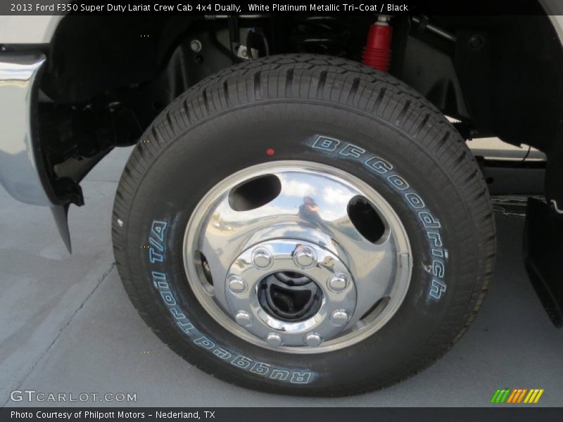  2013 F350 Super Duty Lariat Crew Cab 4x4 Dually Wheel