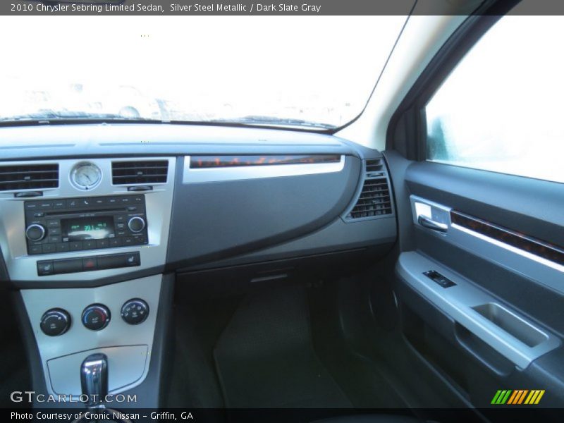 Silver Steel Metallic / Dark Slate Gray 2010 Chrysler Sebring Limited Sedan