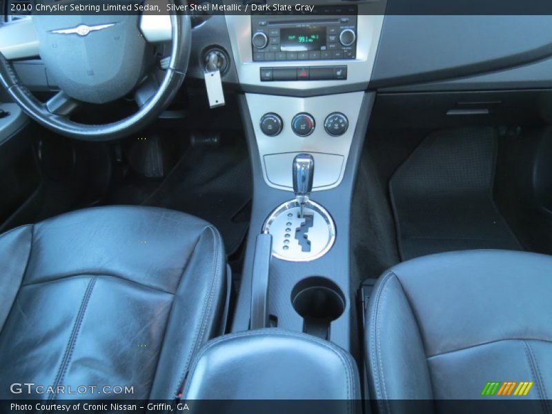 Silver Steel Metallic / Dark Slate Gray 2010 Chrysler Sebring Limited Sedan