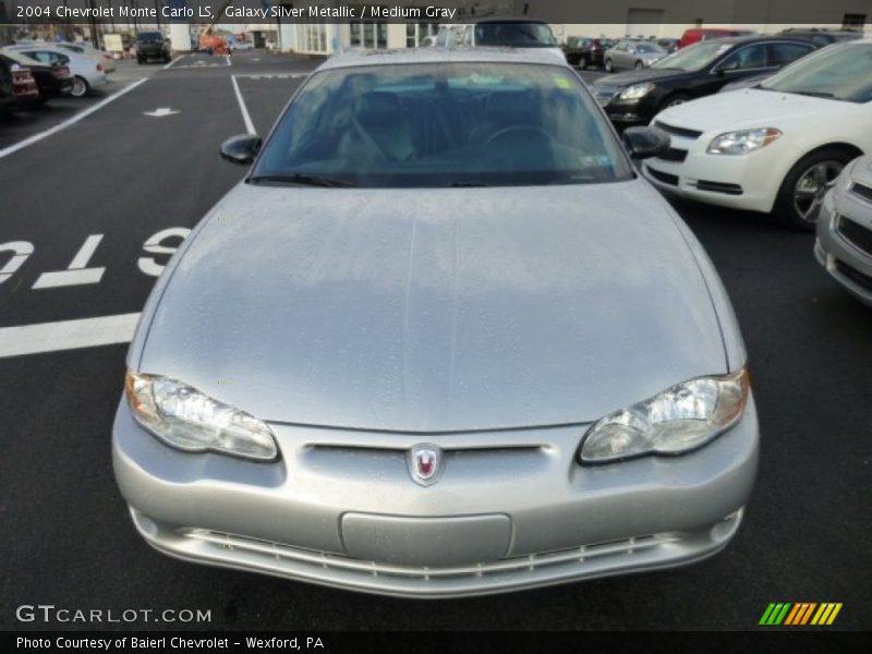Galaxy Silver Metallic / Medium Gray 2004 Chevrolet Monte Carlo LS