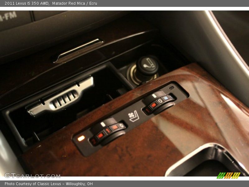 Matador Red Mica / Ecru 2011 Lexus IS 350 AWD