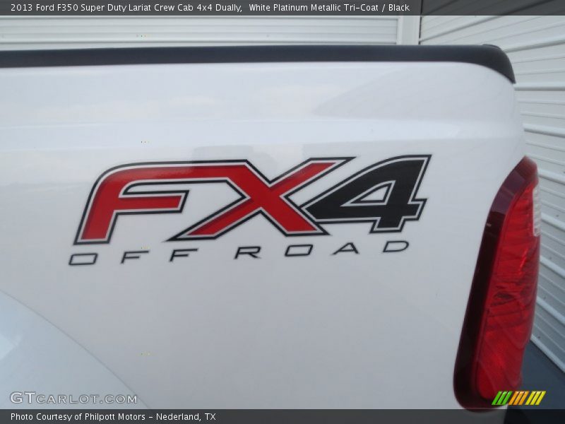  2013 F350 Super Duty Lariat Crew Cab 4x4 Dually Logo