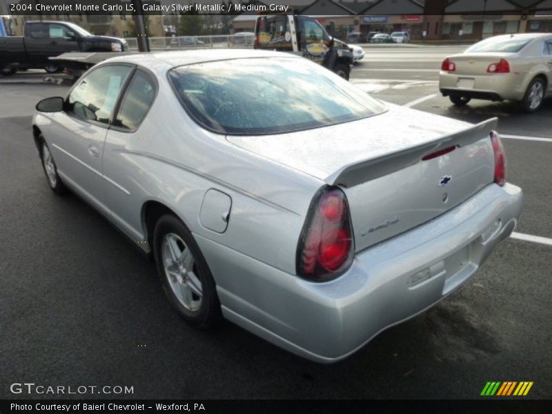 Galaxy Silver Metallic / Medium Gray 2004 Chevrolet Monte Carlo LS