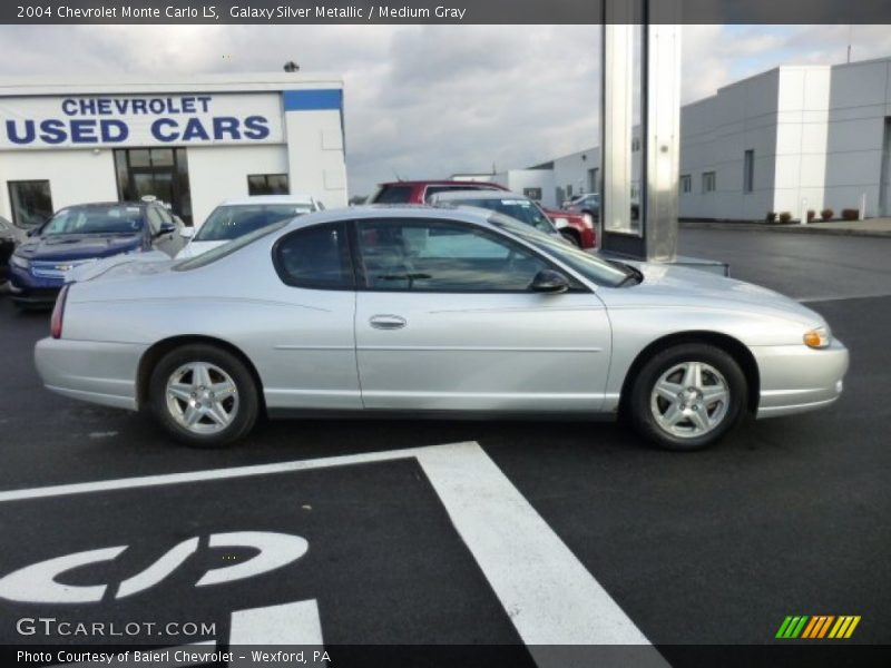 Galaxy Silver Metallic / Medium Gray 2004 Chevrolet Monte Carlo LS