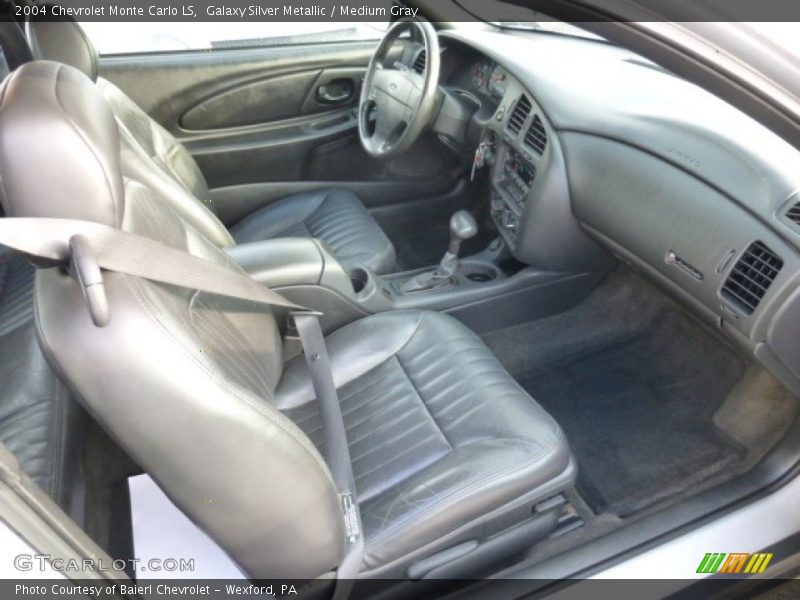 Galaxy Silver Metallic / Medium Gray 2004 Chevrolet Monte Carlo LS