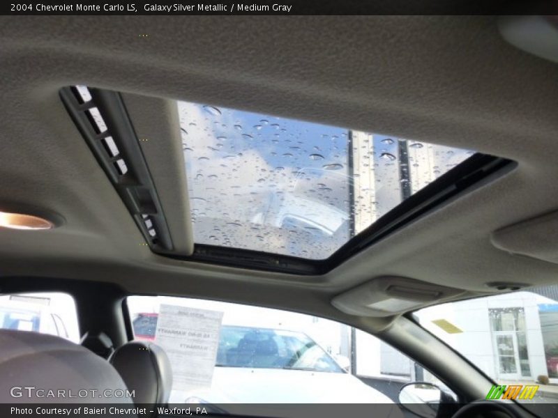 Galaxy Silver Metallic / Medium Gray 2004 Chevrolet Monte Carlo LS