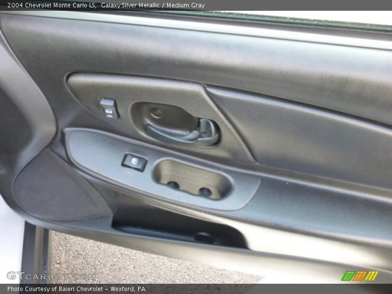 Galaxy Silver Metallic / Medium Gray 2004 Chevrolet Monte Carlo LS