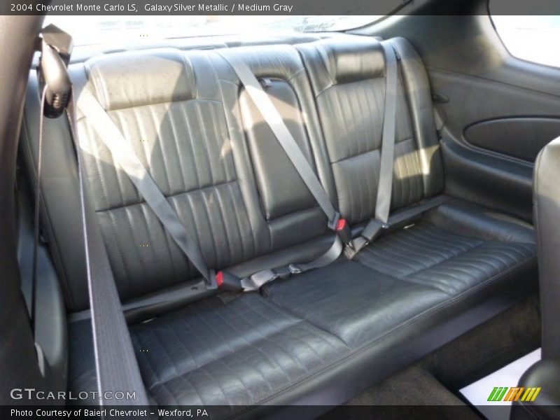 Galaxy Silver Metallic / Medium Gray 2004 Chevrolet Monte Carlo LS