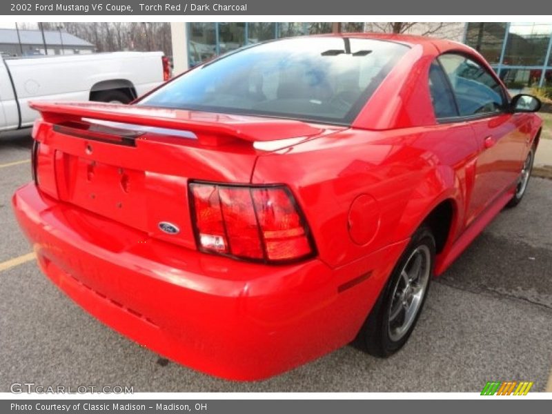  2002 Mustang V6 Coupe Torch Red