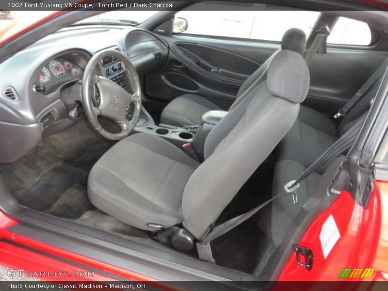  2002 Mustang V6 Coupe Dark Charcoal Interior