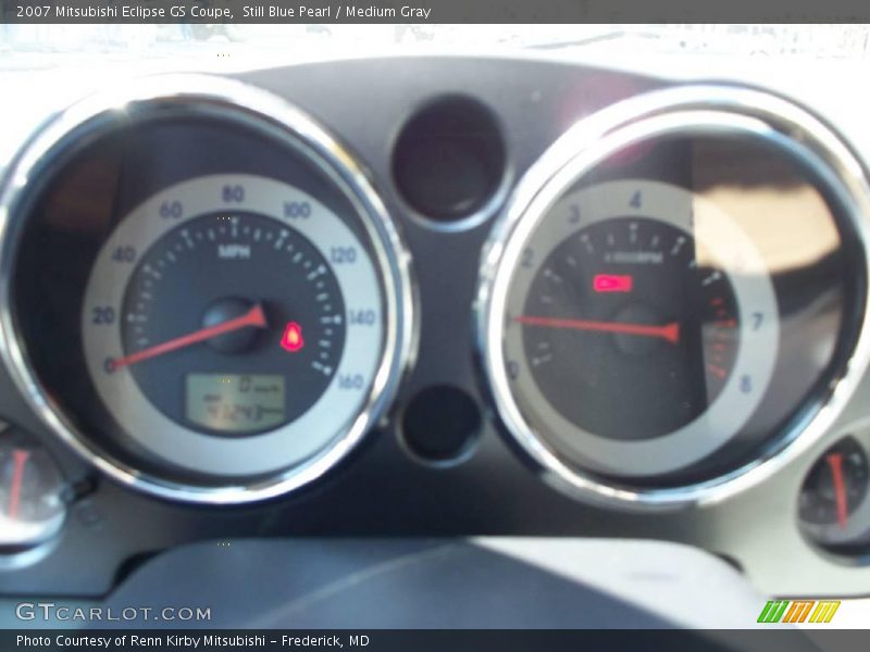 Still Blue Pearl / Medium Gray 2007 Mitsubishi Eclipse GS Coupe